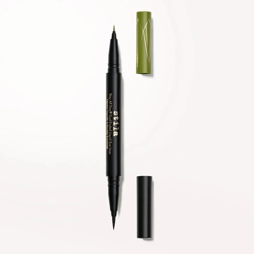 1/2 PRICE ✅ NIB  Stila #MOJITO / INTENSE BLACK Dual-Ended WP Liquid Eyeliner